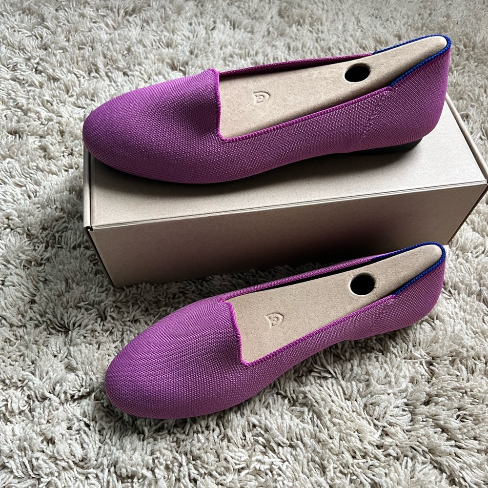 Rothy's Vibrant Pink Women's Loafer Size 9.5 NIB